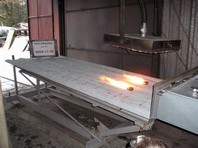 obr.1.3.01 zkouška chování střech při vnějším působení