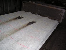 obr.1.3.03 minimální stopa po šíření požáru