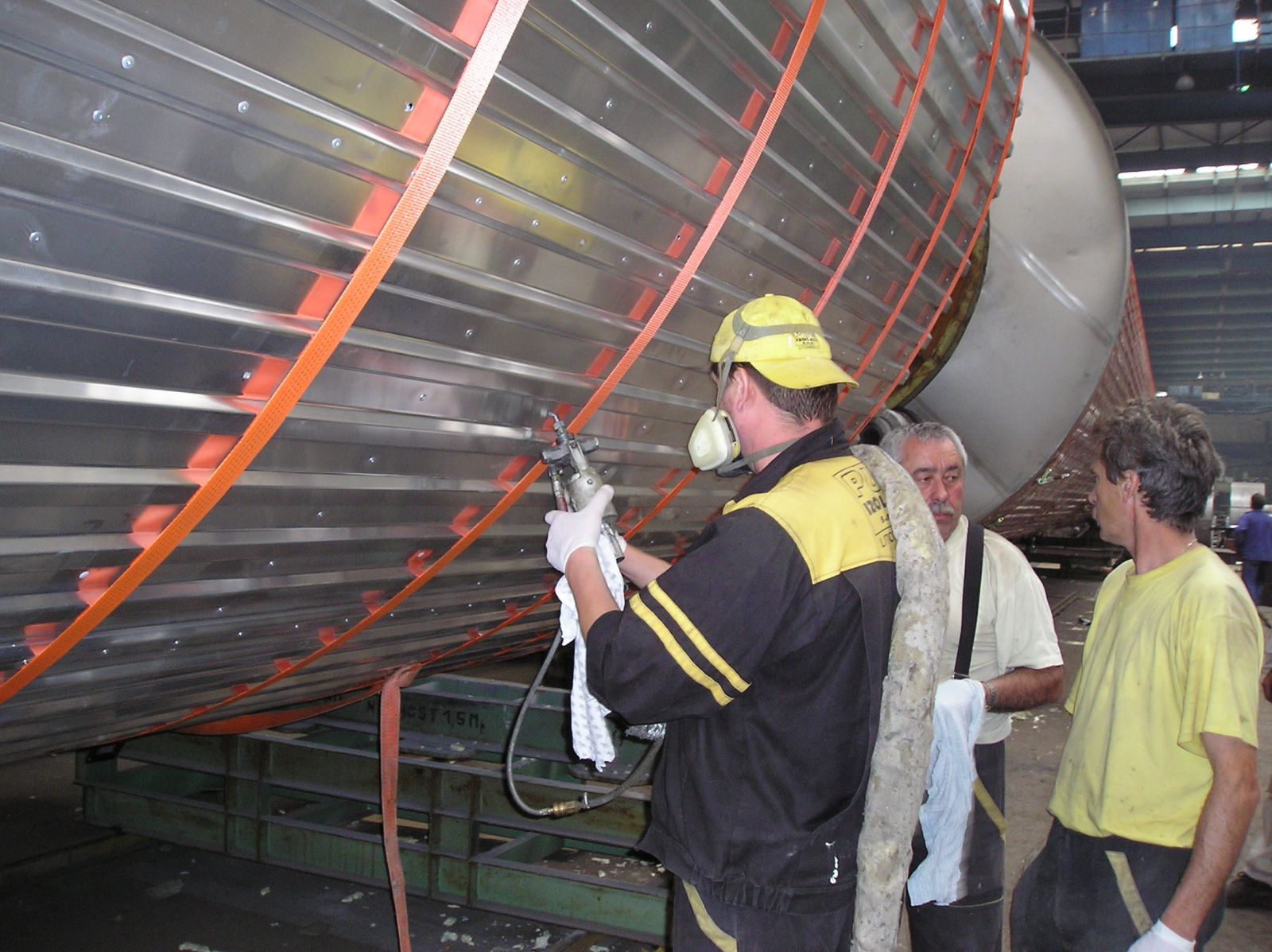 6,1,00 Vypěňování meziprostoru dvouplášťového CK tanku