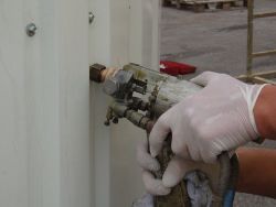 obr. 6.1.5 detail plnění meziprostoru 