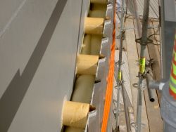 obr.6.1.17 izolace skladovacího tanku čpavku, detailizolační vrstvy