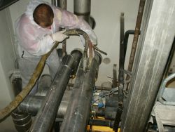 obr 7,1,4 Vypěňování rozvodů potrubí