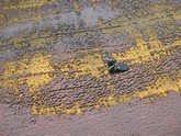 obr.12,1,3 povrch silně poškozený UV zářením (izolační vrstva plně funkční)